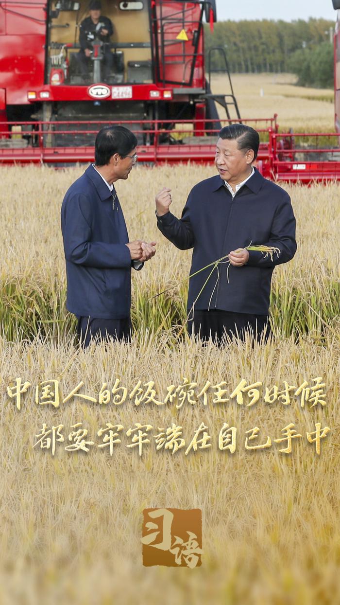 習(xí)語丨“中國要靠自力更生，自己養(yǎng)活自己！”
